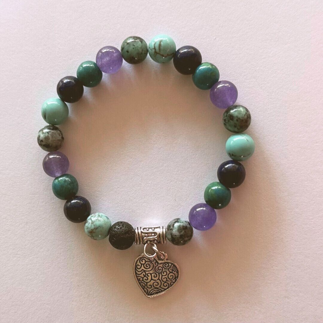essential oil gemstone diffuser bracelet
