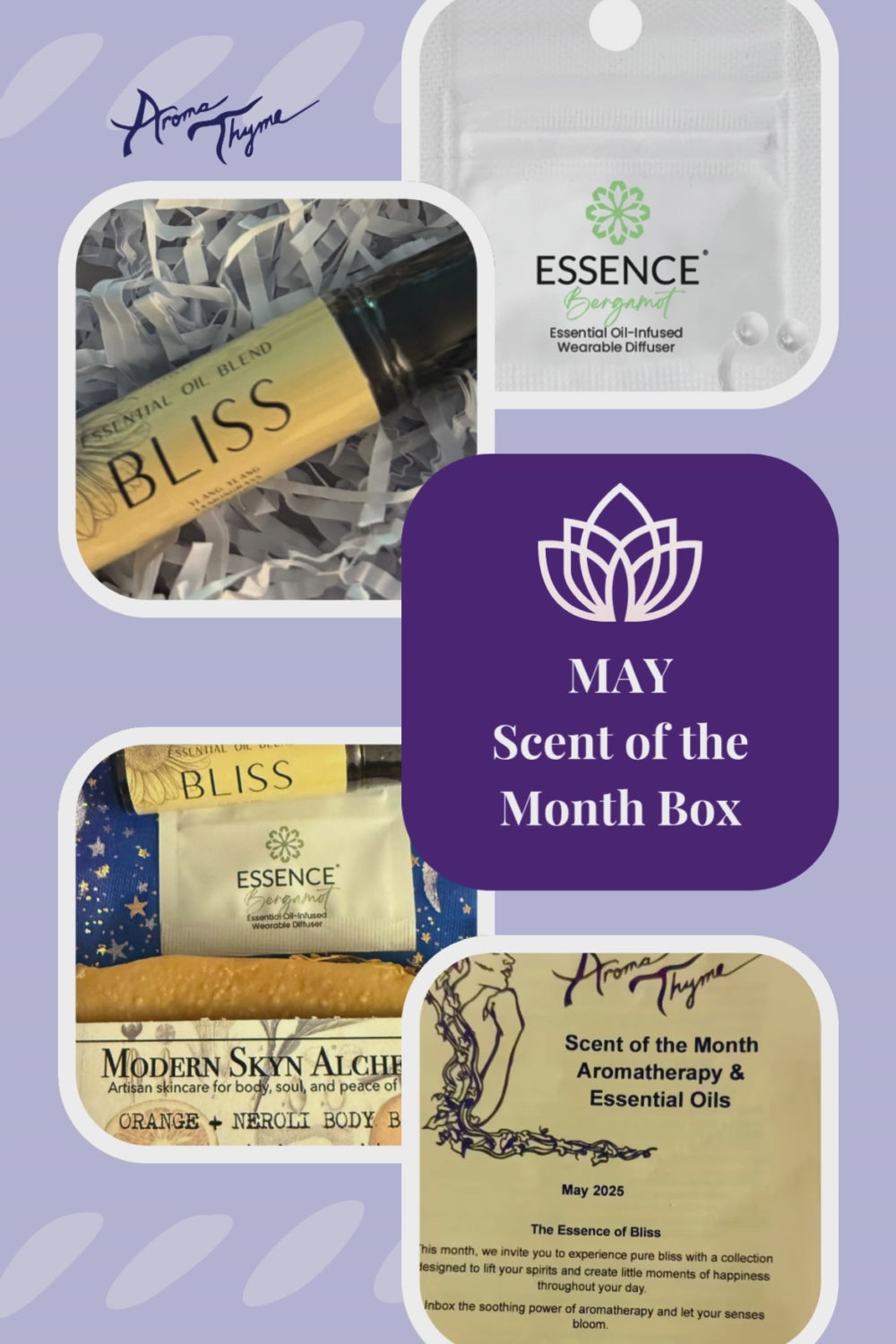 collection of aromatherapy products